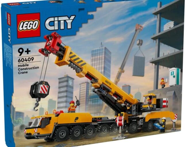 LEGO® City Great Vehicles: Yellow Mobile Construction Crane (60409)