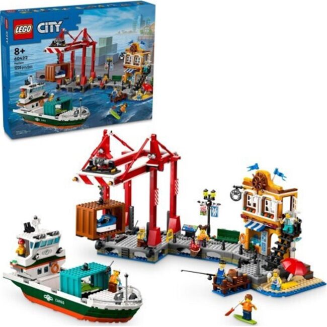 LEGO® My City: Seaside Harbor with Cargo Ship (60422) - Image 2