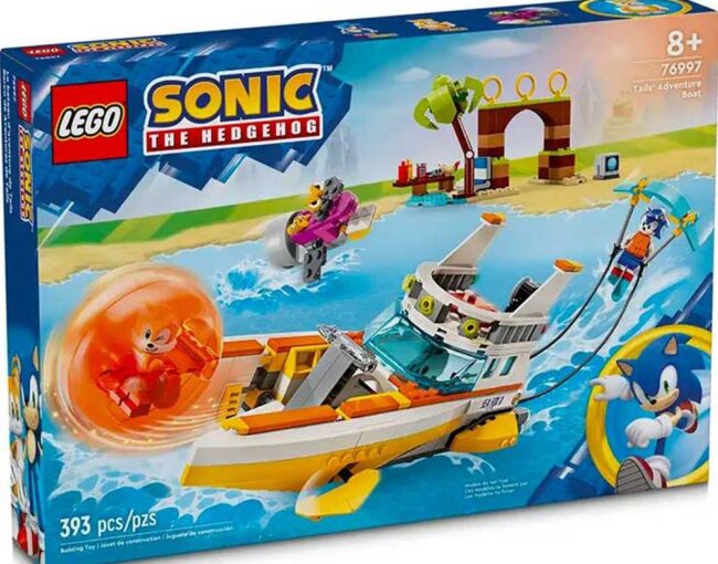 LEGO® Sonic the Hedgehog™: Tails’ Adventure Boat (76997)