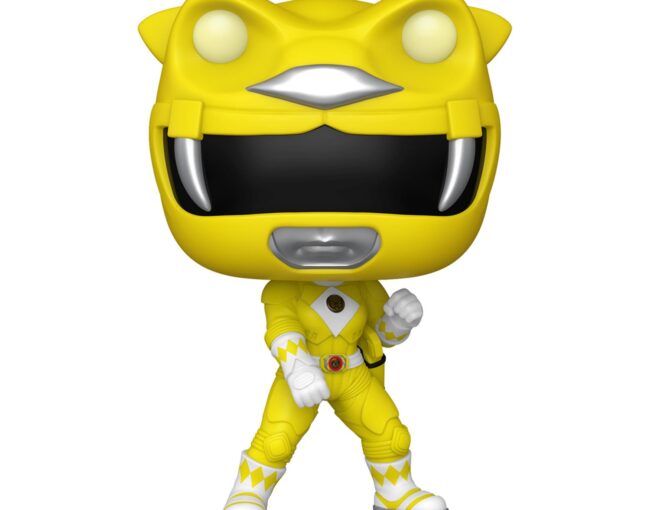 Funko Pop! Movies: Mighty Morphin Power Rangers The Movie - Yellow Ranger (Glows in The Dark) #1781 Vinyl Figure
