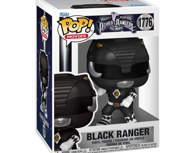 Funko Pop! Movies: Mighty Morphin Power Rangers The Movie - Black Ranger #1776 Vinyl Figure - Image 2