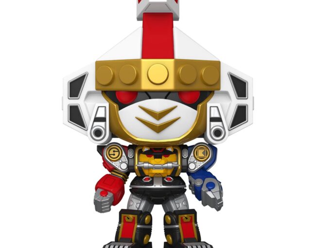 Funko Pop! Super: Mighty Morphin Power Rangers The Movie - Ninja Megazord (Metallic) #1783 Vinyl Figure (6")
