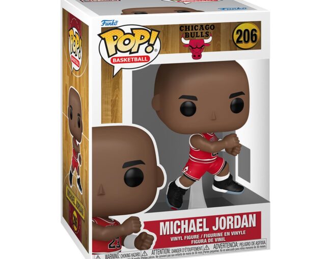 Funko Pop! Basketball: Chicago Bulls - Michael Jordan('89) "The Shot" #206 Vinyl Figure - Image 2