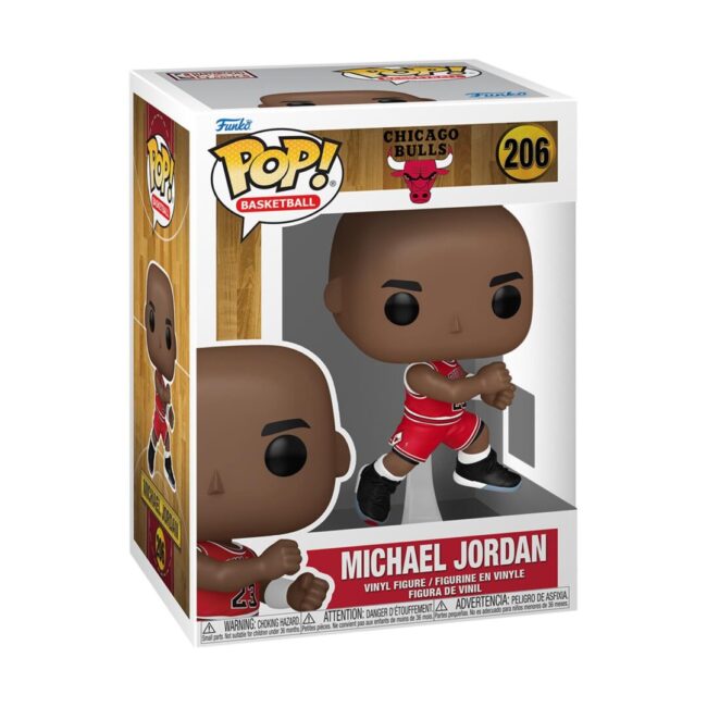 Funko Pop! Basketball: Chicago Bulls - Michael Jordan('89) "The Shot" #206 Vinyl Figure - Image 2