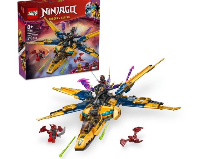 LEGO® NINJAGO®: Ras and Arin’s Super Storm Jet (71833)