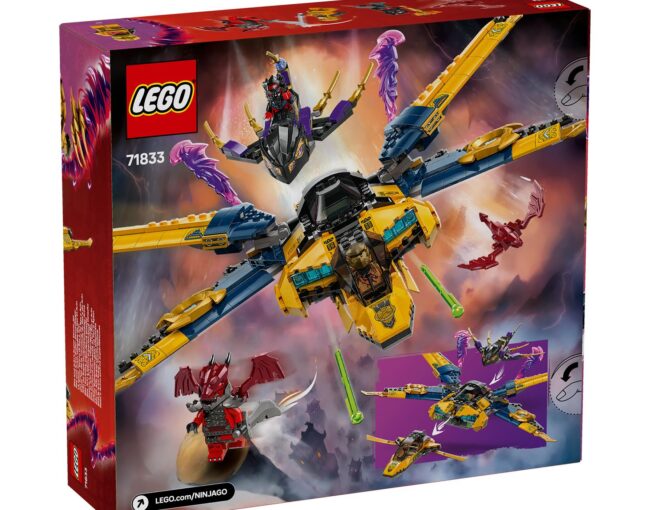 LEGO® NINJAGO®: Ras and Arin’s Super Storm Jet (71833) - Image 3