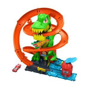 Mattel Hot Wheels City: T-Rex Blaze Battle (JBM73)