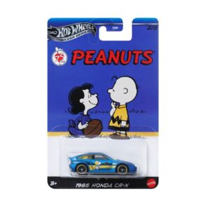Mattel Hot Wheels: Silver Series Peanuts 75th - 1985 Honda CR-X Vehicle (JCB82)
