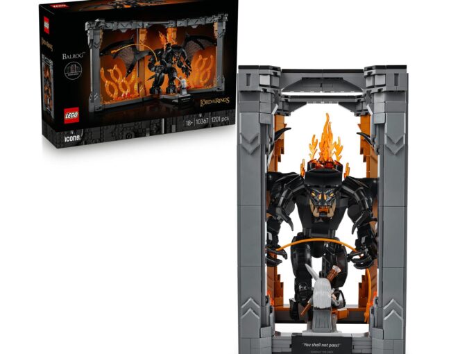 LEGO® Icons: The Lord of the Rings: Balrog™ Book Nook (10367)