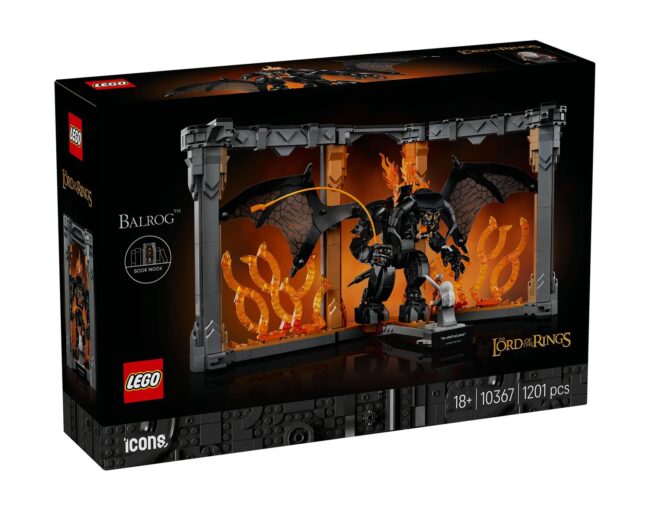 LEGO® Icons: The Lord of the Rings: Balrog™ Book Nook (10367) - Image 2