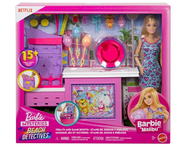 Mattel Barbie: Mysteries - Beach Detectives Doll, Playset (JFV67) - Image 3