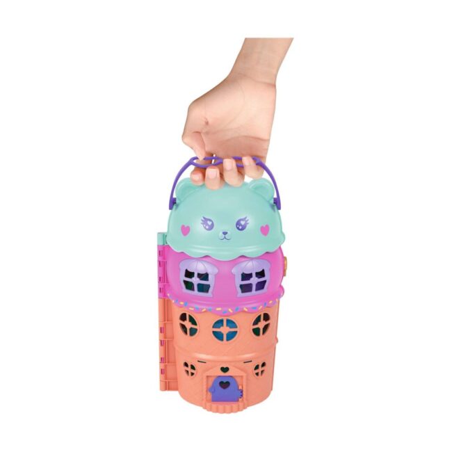 Mattel Polly Pocket: 1'' Polly Mini - Gelato House Playset (JFT91) - Image 2