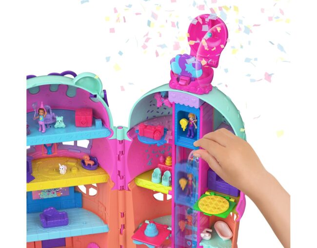 Mattel Polly Pocket: 1'' Polly Mini - Gelato House Playset (JFT91) - Image 3