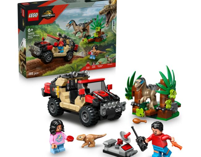 Lego Jurassic World: Raptor Off-Road Escape (76972)