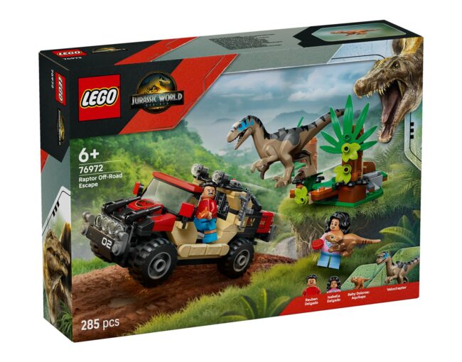 Lego Jurassic World: Raptor Off-Road Escape (76972) - Image 2