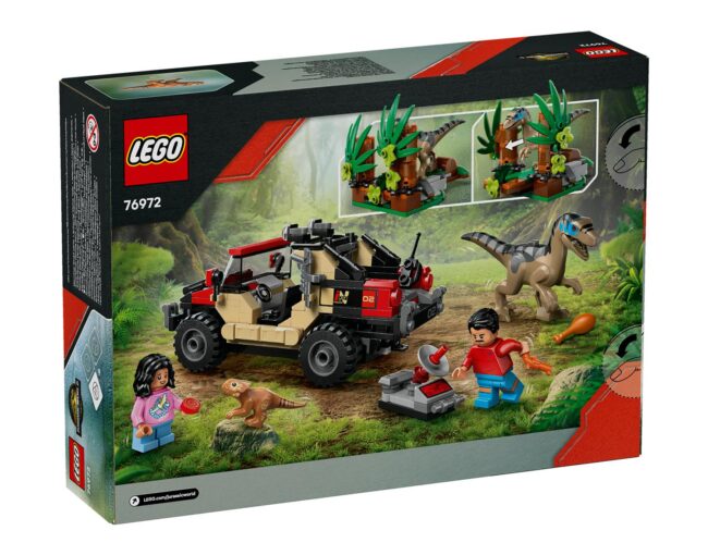 Lego Jurassic World: Raptor Off-Road Escape (76972) - Image 3